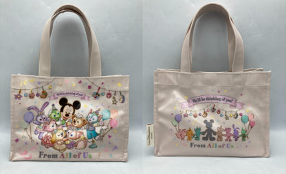 東京ディズニーシー 40周年 ダッフィー＆フレンズ フロム オールオブアス トートバッグ 中古 D4