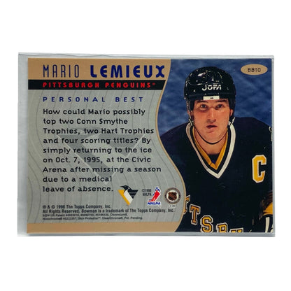 TOPPS NHLカード BOWMAN'S BEST MARIO LEMIEUX PENGUINS #BB10 中古 IT2