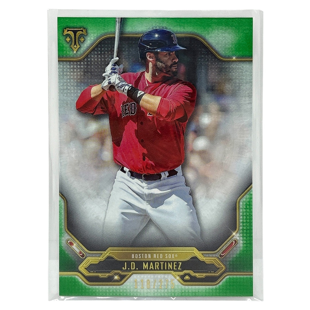 TOPPS MLBカード TRIPLE THREADS J.D. MARTINEZ BOSTON RED SOX /275 #12 中古 IT1