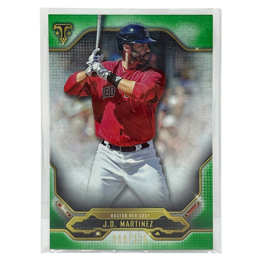 TOPPS MLBカード TRIPLE THREADS J.D. MARTINEZ BOSTON RED SOX /275 #12 中古 IT1