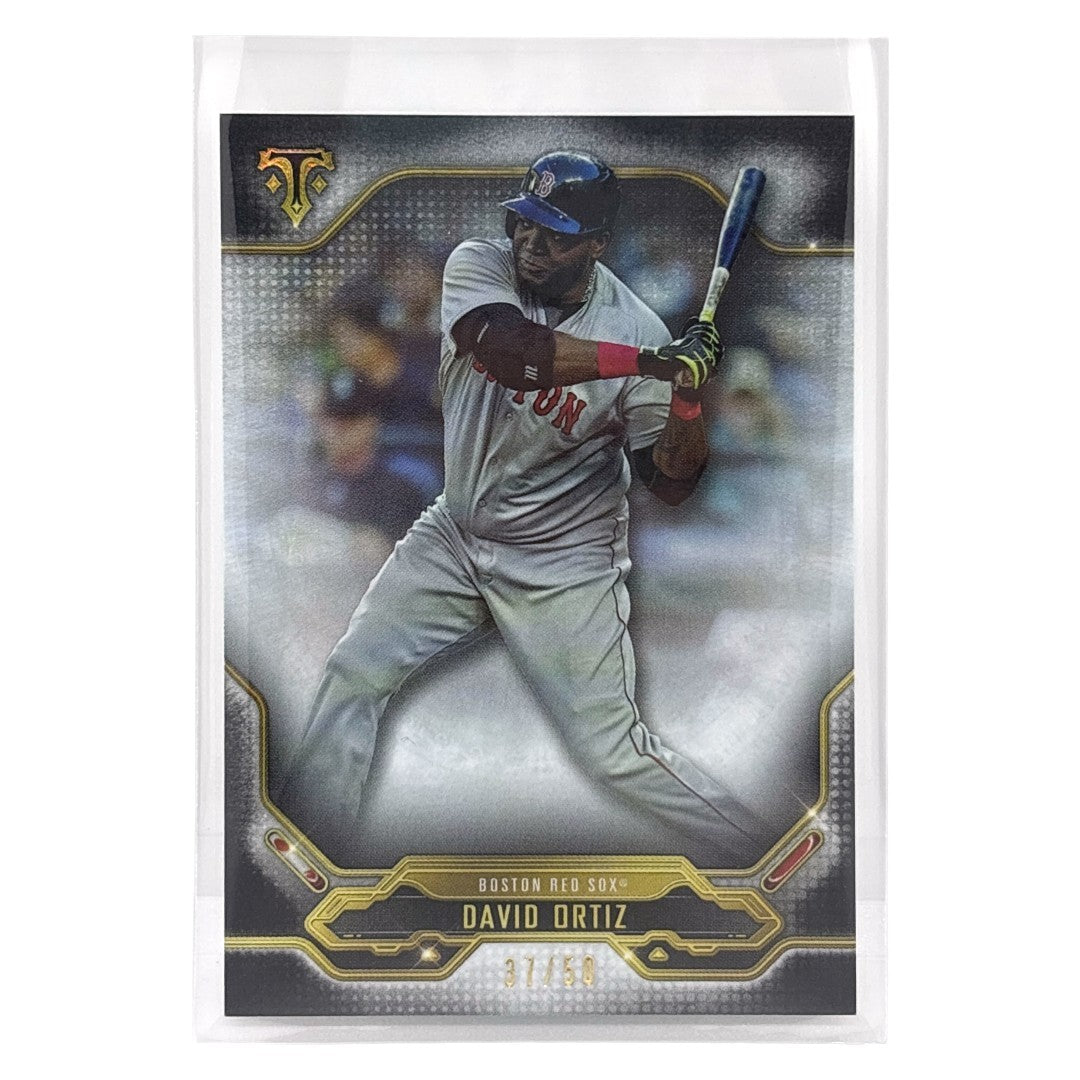 TOPPS MLBカード TRIPLE THREADS DAVID ORTIZ BOSTON RED SOX /50 #14 中古 IT1
