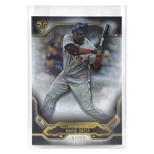 TOPPS MLBカード TRIPLE THREADS DAVID ORTIZ BOSTON RED SOX /50 #14 中古 IT1