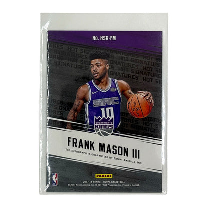 PANINI NBAカード HOOPS FRANK MASON SACRAMENTO KINGS #HSR-FM 中古 IT1