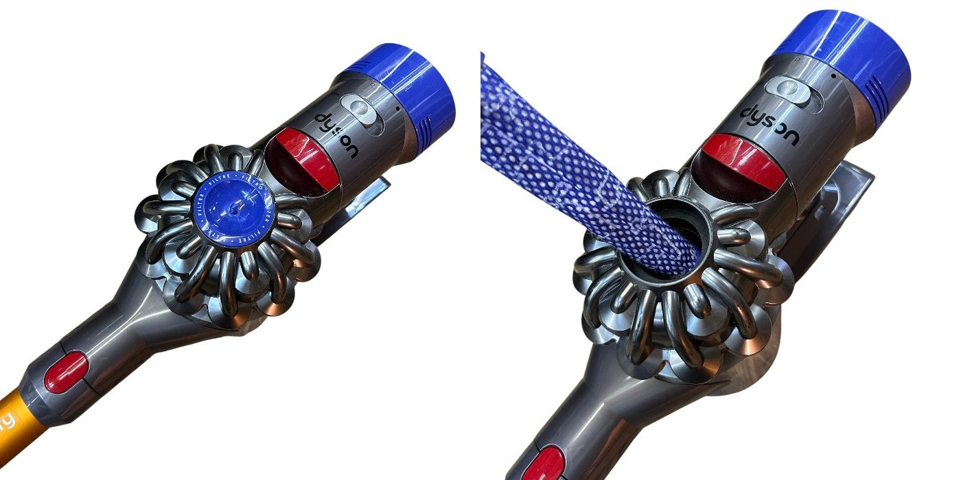 dyson ダイソン コードレスクリーナー V8 fluffy SV10 掃除機 クリーナー バッテリー交換済み 家電 中古 W４