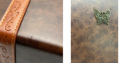 axes femme アクシーズファム トランク ショルダー バッグ 鞄 ハンドバッグ レディース 2WAY ブラウン 中古 W４