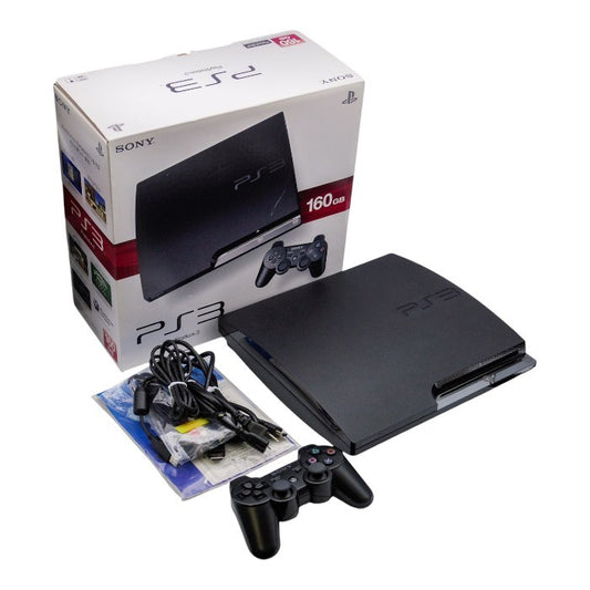 SONY SCE PlayStation 3 (160GB) チャコール・ブラック (CECH-2500A) PS3 本体 中古 a1