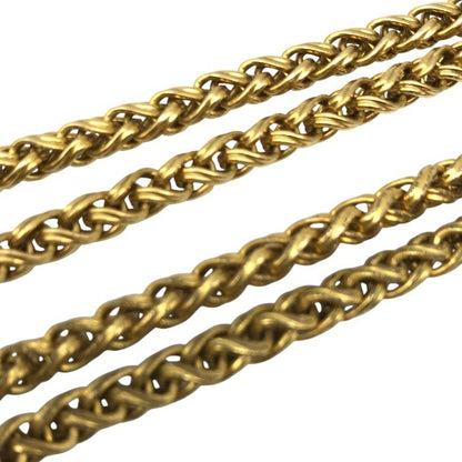 CHANEL シャネル ネックレス レディース ココマーク ヴィンテージ ロングチェーン ゴールドカラー 中古 T1