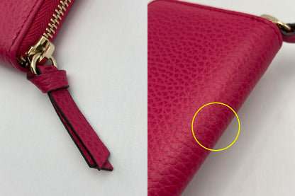 GUCCI グッチ SWING ZIP CARDCASE スウィング ジップ カードケース / コインケース 368877 中古 D4