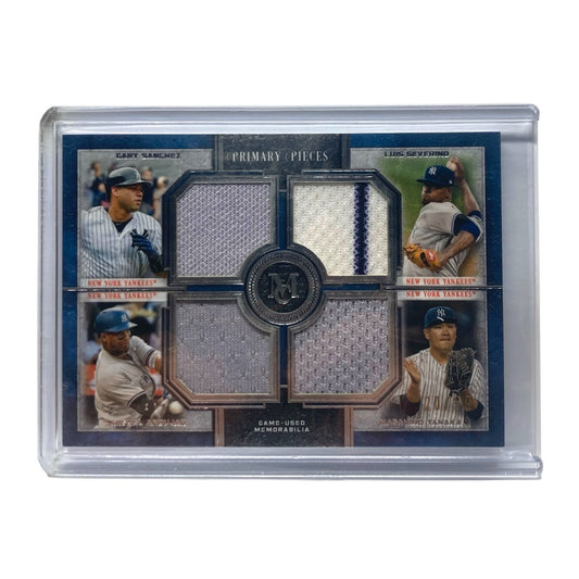 TOPPS MLBカード MUSEUM COLLECTION GARY SANCHEZ MIGUEL ANDUJAR LUIS SEVERINO MASAHIRO TANAKA YANKEES 20/99 #FPR-SSAT 中古 IT2