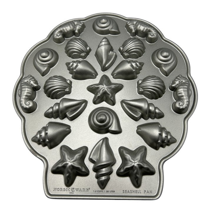 NORDIC WARE ノルディックウェア シーシェル 型 ケーキ型 パン型 お菓子 製菓 かわいい 貝 ヒトデ タツノオトシゴ 中古 W４