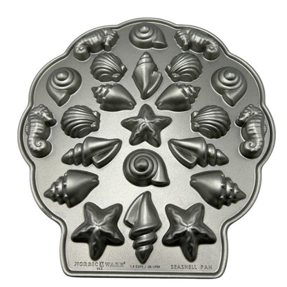 NORDIC WARE ノルディックウェア シーシェル 型 ケーキ型 パン型 お菓子 製菓 かわいい 貝 ヒトデ タツノオトシゴ 中古 W４