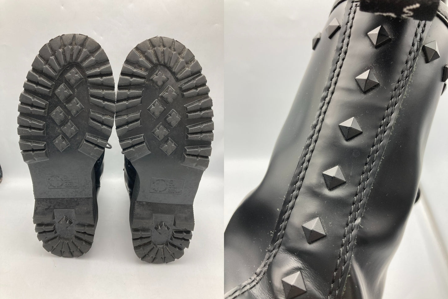 Dr.Martens ドクターマーチン 10ホール スタッズ ブーツ 1490 STUD サイズUK10 中古 D4