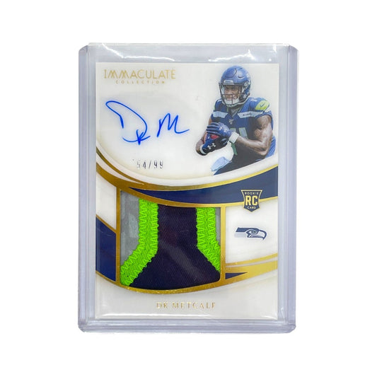 PANINI NFLカード IMMACULATE COLLECTION DK METCALF SEATTLE SEAHAWKS 54/99 #PP-DK 中古 IT1