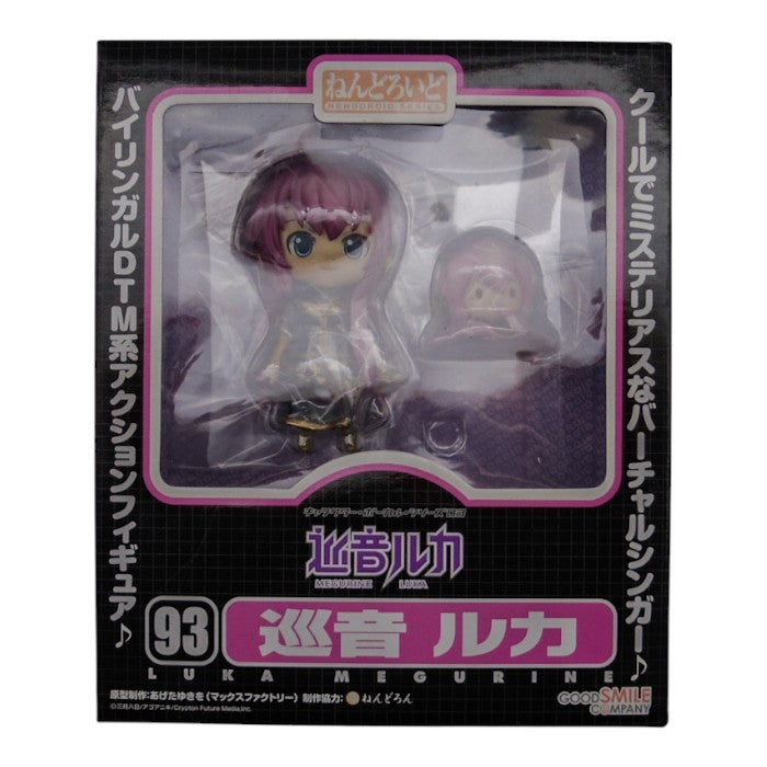 未開封品 グッドスマイルカンパニー ねんどろいど 93 巡音ルカ ノンスケールABS&PVC塗装済み可動フィギュア 中古 a1
