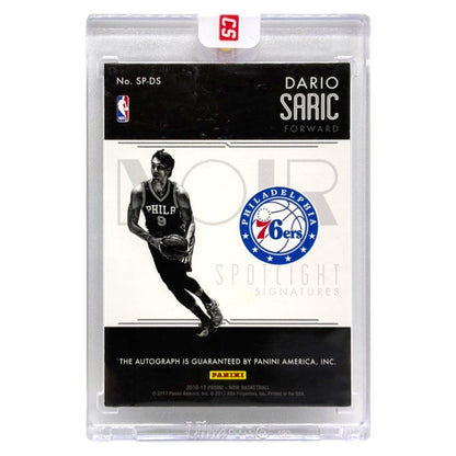 未開封品 PANINI NBAカード NOIR DARIO SARIC PHILADELPHIA 76ERS /125 #SP-DS 中古 IT1