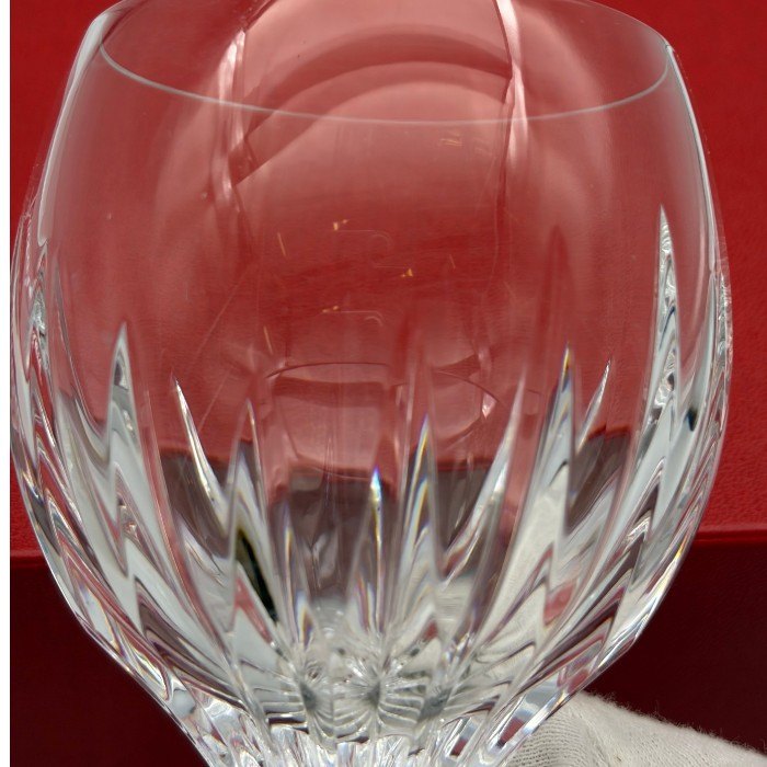 Baccarat バカラ マッセナ ワイングラス 洋食器 ブランド 酒器 食器 中古 W1