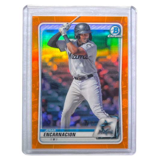 TOPPS MLBカード BOWMAN CHROME JERAR ENCARNACION MIAMI MARLINS /25 #BD-185 中古 IT2