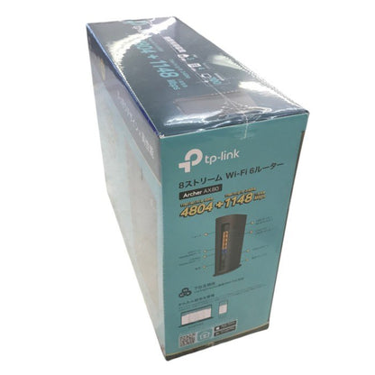 TP-Link WiFi ルーター 4804 + 1148Mbps Wi-Fi 6 AX6000 2.5Gbps WAN/LANポートx1 縦型 IPv6 IPoE VPN OneMesh対応 Archer AX80/A 中古 Y1