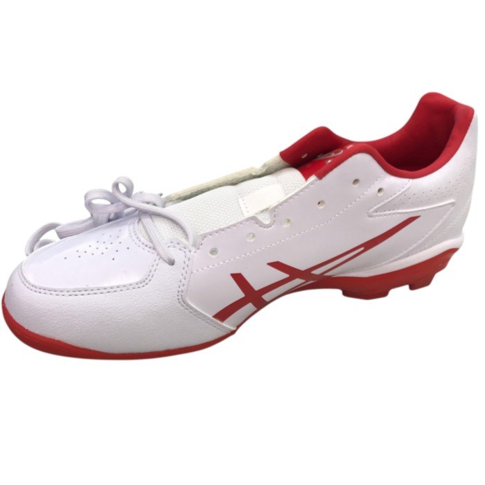 アシックス(ASICS) 野球・ソフトボール用 スパイク ポイント STAR SHINE 2 1121A012 ホワイト/レッド 26cm 中古 Y1
