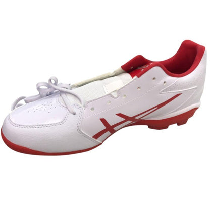 アシックス(ASICS) 野球・ソフトボール用 スパイク ポイント STAR SHINE 2 1121A012 ホワイト/レッド 26cm 中古 Y1