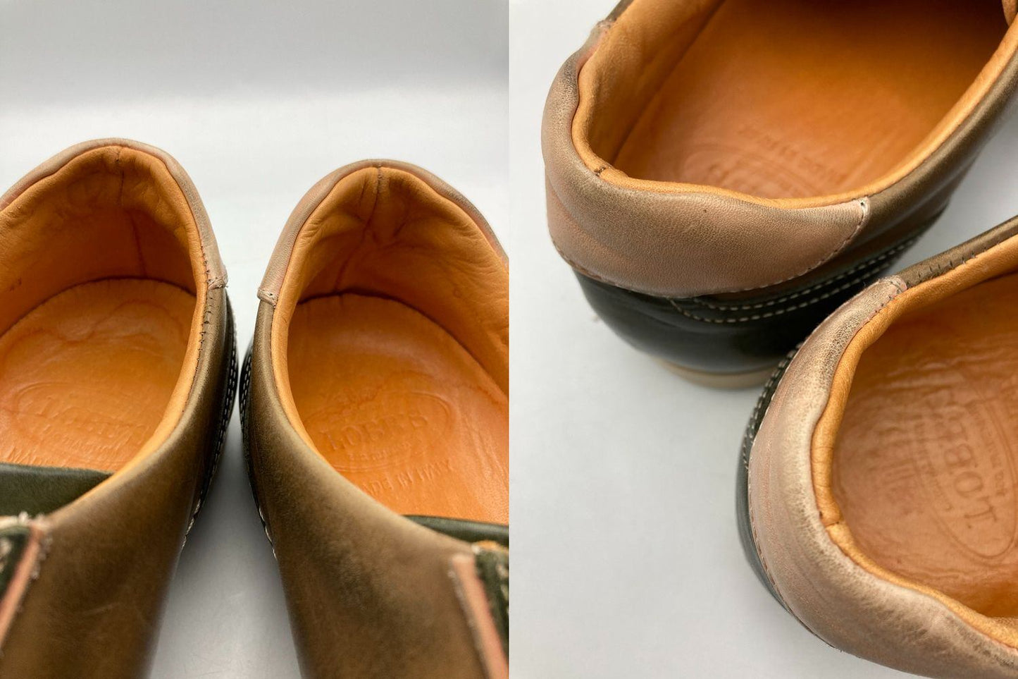 LOBB’S ロブス レザースニーカー 中古 D4