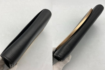 SEE BY CHLOE [シーバイクロエ] リジ― リッジ― 長財布 レディース CHS17WP582 ブラック 中古 D4