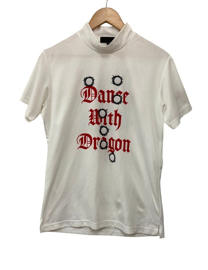 ダンスウィズドラゴン 北斗の拳 ハイネック 半袖シャツ サイズ3 メンズ 中古 D4