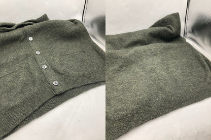 steven alan スティーブンアラン ウール Vネックカーディガン ルーズフィット メンズ サイズS 中古 D4