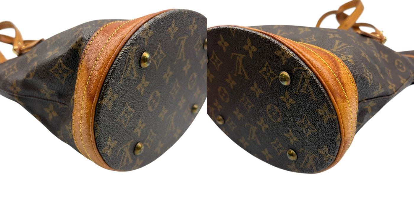LOUIS VUITTON ルイヴィトン バケットPM モノグラム M42238 トートバッグ ブランド 鞄 おしゃれ レディース 中古 W1