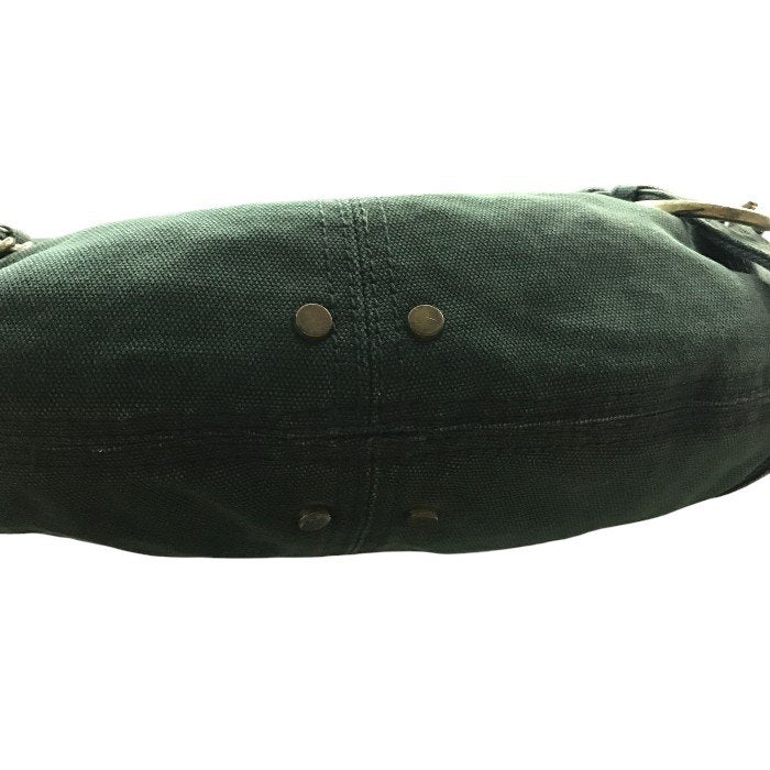 DIESEL ディーゼル ショルダーバッグ  ユニセックス オールシーズン キャンバス グリーン 中古 N1