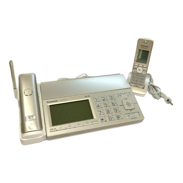 Panasonic パナソニック おたっくす デジタルコードレスFAX 子機1台付き シャンパンゴールド ファックス 電話機 迷惑電話対策機能 KX-PD725DL-N 中古 T1