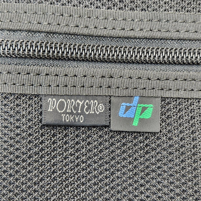 PORTER × PAPER SKY ポーター ペーパースカイ ヨガマットケース TRAVEL SERIES style-hug ロールマットレス ラグ ブラック/ブルー 中古 T1