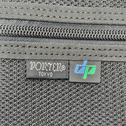 PORTER × PAPER SKY ポーター ペーパースカイ ヨガマットケース TRAVEL SERIES style-hug ロールマットレス ラグ ブラック/ブルー 中古 T1