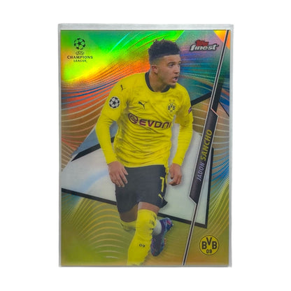 TOPPS サッカーカード FINEST JADON SANCHO DORTMUND /50 #99 中古 IT2