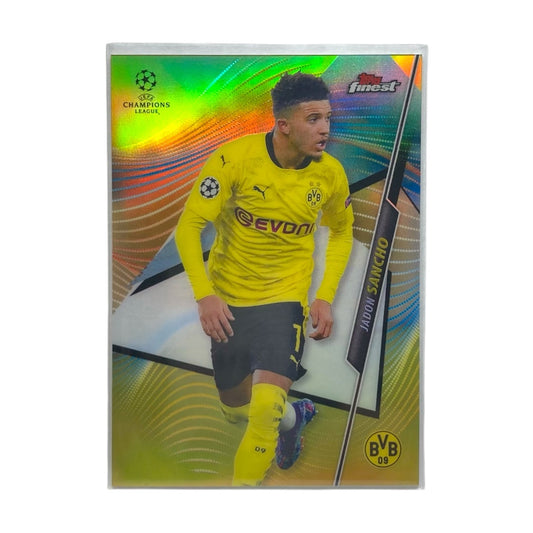 TOPPS サッカーカード FINEST JADON SANCHO DORTMUND /50 #99 中古 IT2