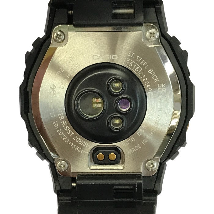 CASIO G-SHOCK 腕時計 メンズ デジタル G-SQUAD ランニング アプリ連動 睡眠計測 DW-H5600-1JR 中古 T1