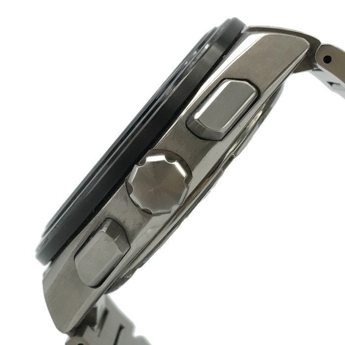 SEIKO セイコー ASTRON NEXTER 腕時計 メンズ アナログ GPS ソーラー電波 クロノグラフ デイデイト 大谷翔平 ネイビー/シルバー SBXC109 中古 T1