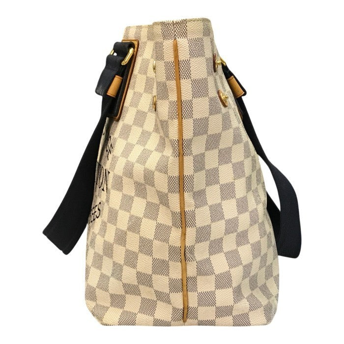 LOUIS VUITTON ルイヴィトン ダミエアズール プランソレイユ カバ PM トートバッグ レディース ショルダーバッグ 通勤/通学 アイボリー N41179 中古 T1