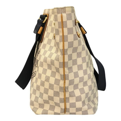 LOUIS VUITTON ルイヴィトン ダミエアズール プランソレイユ カバ PM トートバッグ レディース ショルダーバッグ 通勤/通学 アイボリー N41179 中古 T1
