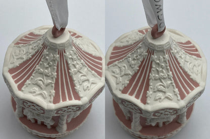 WEDGWOOD ウエッジウッド 2015 クリスマスオーナメント メリーゴーラウンド 中古 D4