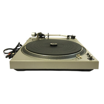 Technics テクニクス レコードプレーヤー シルバー ターンテーブル オートリターン ヴィンテージ SL-1700 中古 T1