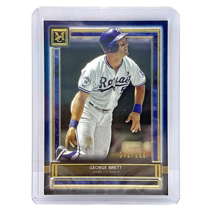 TOPPS MLBカード MUSEUM COLLECTION GEORGE BRETT KANSAS CITY ROYALS /150 #76 中古 IT1