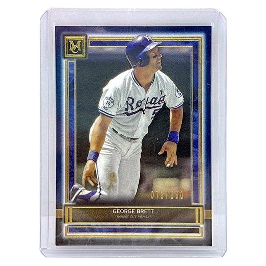 TOPPS MLBカード MUSEUM COLLECTION GEORGE BRETT KANSAS CITY ROYALS /150 #76 中古 IT1