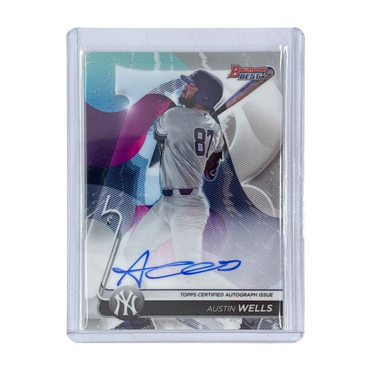 TOPPS MLBカード BOWMAN'S BEST AUSTIN WELLS NEW YORK YANKEES #B20-AW 中古 IT1