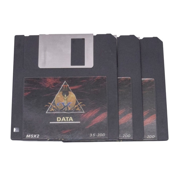 動作未確認 MSX2 日本ファルコム YsⅡ イース２ 3枚組 中古 a1