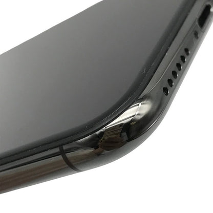 Apple iPhone X 256GB スマートフォン 4G SIMロック解除済み ワイヤレス充電 スペースグレイ MQC12J/A 中古 T1