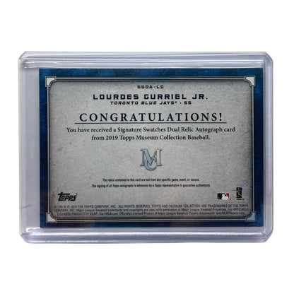 TOPPS MLBカード MUSEUM COLLECTION LOURDES GURRIEL JR. BLUE JAYS 36/50 #SSDA-LG 中古 IT2