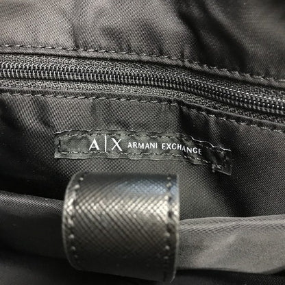 ARMANI EXCHANGE アルマーニ エクスチェンジ リュックサック ユニセックス ナイロン バックパック ブラック 942932 中古 T1
