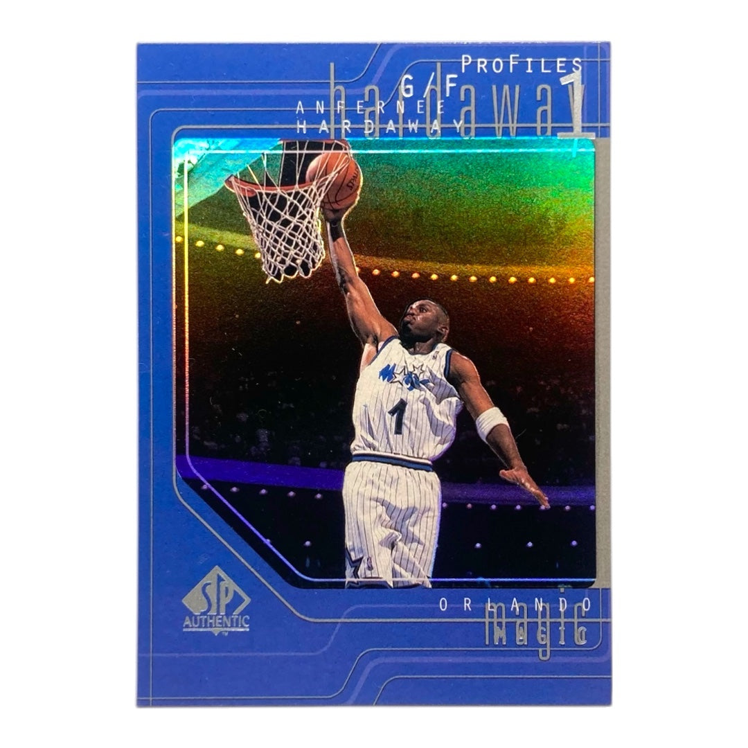 UPPER DECK NBAカード SP AUTHENTIC PROFIELS ANFERNEE HARDAWAY ORLANDO MAGIC #P30 中古 IT2