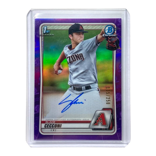 TOPPS MLBカード BOWMAN CHROME SLADE CECCONI DIAMONDBACKS 135/250 #CDA-SC 中古 IT2